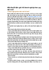 Mẫu Quyết định giải thể doanh nghiệp theo quy định mới