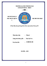 Xây dựng thương hiệu đồ ăn vặt eat clean Yummy.EC | Bài thảo luận quản trị thương hiệu