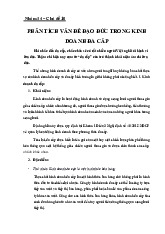 PHÂN TÍCH VẤN ĐỀ ĐẠO ĐỨC TRONG KINH DOANH ĐA CẤP - Môn quản trị học - Đại Học Kinh Tế - Đại học Đà Nẵng