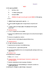 Câu hỏi trắc nghiệm ôn tập môn Chủ nghĩa xã hội và khoa học | Trường đại học kinh doanh và công nghệ Hà Nội