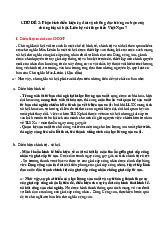 Phân Tích Điều Kiện Ra Đời và Đặc Trưng Chủ Nghĩa Xã Hội (CNXH) tại VN