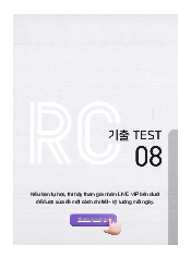 TEST 8 RC - Please give your document a descriptive and clear title Please give your document | Đại học Bà Rịa - Vũng Tàu