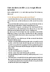 Cách xác định vị trí đất 1, 2, 3, 4 và giá đất mới tại Hà Nội