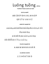 Traditional Vietnamese Font: Typeface Guide | Đại học Kiến trúc Thành phố Hồ Chí Minh