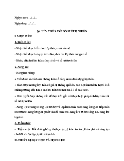 Bài 6: Lũy thừa với số mũ tự nhiên | Bài giảng Toán 6 | Kết nối tri thức