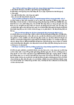 Kể lại một hoạt động em đã làm cùng những người thân trong gia đình - Tập làm văn lớp 3 Kết nối tri thức
