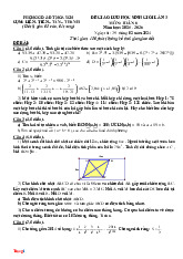 Đề Giao Lưu HSG Toán 6 Liên Trường Huyện Nga Sơn 2025-2026 Lần 3 Có Đáp Án
