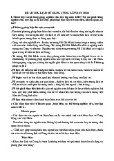 Đề cương: Phương pháp & Ý nghĩa ra đời Đảng Cộng sản Việt Nam | Môn Lịch sử Đảng Cộng sản Việt Nam - Đại học Sư phạm Hà Nội 2