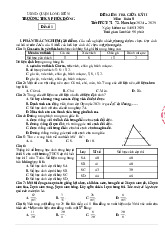Đề giữa kì 2 Toán 8 năm 2024 – 2025 trường THCS Phúc Đồng – Hà Nội có đáp án