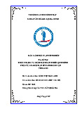 Báo cáo thực tập tốt nghiệp | Trường Đại học Đồng Tháp