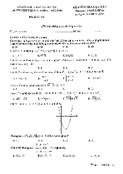 Đề thi học kỳ 1 Toán 10 năm 2020 – 2021 trường THPT Quang Trung – Hà Nội