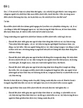 Đề làm lại Triết học Mác - Lênin: Phát triển và mối quan hệ vật chất - ý thức môn Triết học Mác - Lênin | Trường Đại học Khoa học Tự nhiên, Đại học Quốc gia Thành phố Hồ Chí Minh