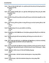 Ôn thi Lập Trình Hướng Đối Tượng | Đại học Hoa Sen