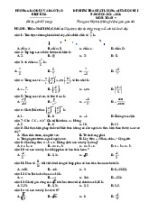 Đề giữa học kì 1 Toán 7 năm 2024 – 2025 phòng GD&ĐT Hiệp Hòa – Bắc Giang