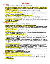 Câu hỏi ôn tập trắc nghiệm | Môn chủ nghĩa xã hội khoa học 2