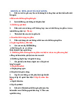 Trắc nghiệm Quản trị chất lượng hay nhất- Trường đại học Văn Lang