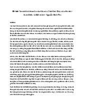 Đề bài: So sánh bức tranh mùa thu của 2 bài thơ: Đây mùa thu tới - Xuân Diệu và Đất nước - Nguyễn Đình Thi.| Văn mẫu lớp 12