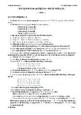 Đề cương môn hoá đại cương- Trường Đại học bách khoa - Đại học đà nẵng.