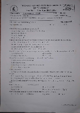 Đề thi cuối kì Sinh đại cương - Sinh đại cương | Trường Đại học Khoa học Tự nhiên, Đại học Quốc gia Thành phố Hồ Chí Minh