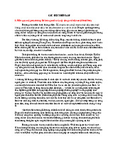 Đề cương môn Lịch sử Đảng cộng sản Việt Nam - Trường Đại học Khoa học xã hội và nhân văn , Đại học quốc gia Thành phố Hồ Chí Minh.