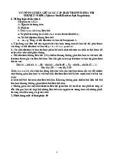 Mô hình sự đẩy giữa các cặp electron vỏ hóa trị thuyết VSEPR (valence shell electron pair repulsion)