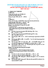 Các Dạng Toán Hình Học 7 Học Kỳ 2 Có Lời Giải