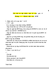 Tài liệu ôn tập: Chuẩn Mực Báo Cáo Tài Chính Quốc Tế Chương 1-3 | Chuẩn mực báo cáo tài chính quốc tế | Học viện Tài chính