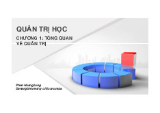 Chương 1 Tổng quan về quản trị - Môn quản trị học - Đại Học Kinh Tế - Đại học Đà Nẵng