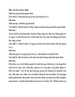 Soạn bài Viết văn bản thuyết minh về một sự vật, hiện tượng trong đời sống xã hội | Ngữ văn 11 Kết nối tri thức