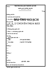 Bài thu hoạch Sau chuyến thăm bảo tàng - Chủ nghĩa xã hội | Trường Đại học Thủ đô Hà Nội