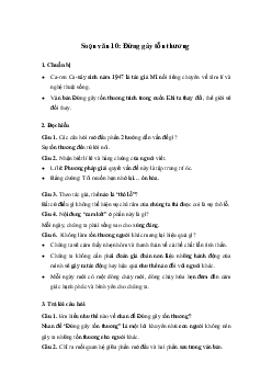 Soạn bài Đừng gây tổn thương - Cánh diều 10