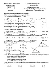 Đề học kì 2 Toán 8 năm 2024 – 2025 trường THCS Phước Bửu – BR VT