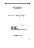 Báo cáo đề án cá nhân LƯƠNG THỊ DIỄM Trinh-2230034 - Tài liệu tham khảo | Đại học Hoa Sen
