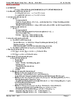 Đề cương ôn tập thi THPT Quốc gia 2017 môn Toán – Lê Văn Nam