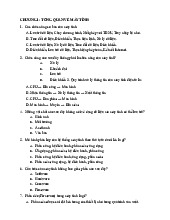 Tổng Quan và Biểu Diễn Số Học trong Máy Tính | Trắc nghiệm Kiến trúc máy tính