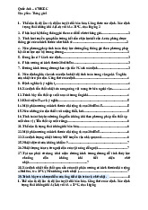 Đề cương: Quá Trình và Tính Toán Ở Mô Hình | Môn Đồ án Thông gió - Đại học Xây Dựng Hà Nội