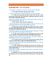 Câu hỏi Ôn tập Cuối kì Pháp luật Đại cương | Đại hoc Pháp luật đại cương