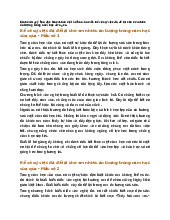 Kể về sự việc đã để lại cho em nhiều ấn tượng trong năm học vừa qua | Tập làm văn  lớp 3