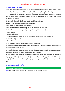 Phương pháp giải bài 4 Biểu đồ cột biểu đồ cột kép Toán 6 Chân trời sáng tạo