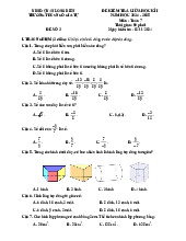 Đề giữa học kì 1 Toán 7 năm 2024 – 2025 trường THCS Ngô Gia Tự – Hà Nội