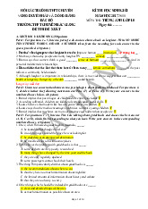 Answer For Bac Giang Test - Tài liệu tổng hợp