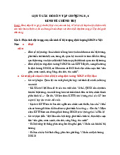 Gợi ý Câu Hỏi Ôn Tập Môn Kinh tế chính trị Mác-Lenin | Đại học Bách Khoa Hà Nội
