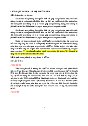 Khái quát chung về thị trường sữa - Kinh tế vi mô | Trường Đại học Kinh tế, Đại học Quốc gia Hà Nội