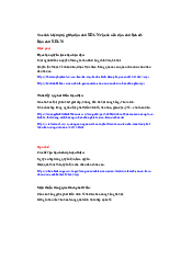 Tài liệu so sánh về nền dân chủ Xã hội và dân chủ lịch sử | Đại học Văn Lang