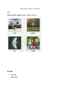 Tiếng Anh lớp 3 Unit 7: Lesson 6  trang 121 Explore Our World