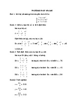 Đề cương môn đại số tuyến tính- Trường Đại học bách khoa - Đại học đà nẵng