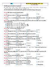 10 đề thi tốt nghiệp THPT môn Hóa 2025 có lời giải chi tiết