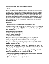 Cảm nhận bức tranh thiên nhiên trong bài thơ Tràng giang | Văn mẫu 12 Chân trời sáng tạo