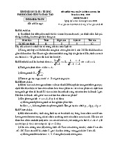 Đề học kỳ 2 Toán 9 năm 2024 – 2025 phòng GD&ĐT Hai Bà Trưng – Hà Nội.