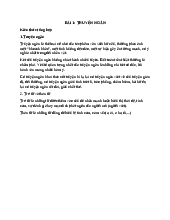 Giáo án Ngữ Văn lớp 8 - Sách Cánh diều